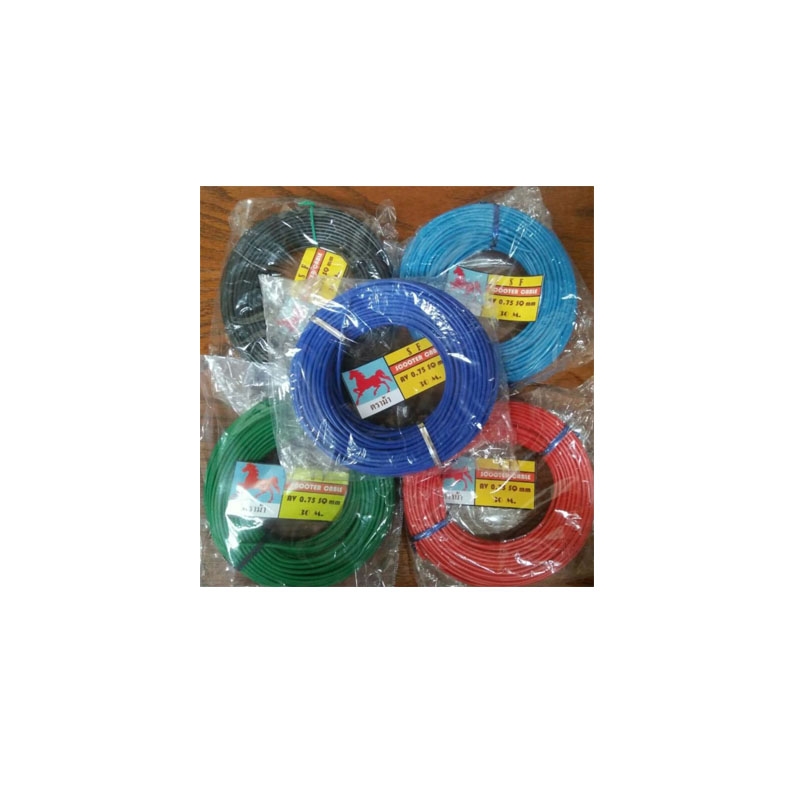 สายไฟ รถยนต์ ขนาด 0.5 mm. ยาว 30 เมตร สายไฟ รถยนต์ ขนาด 0.5 mm. ยาว 30 เมตร