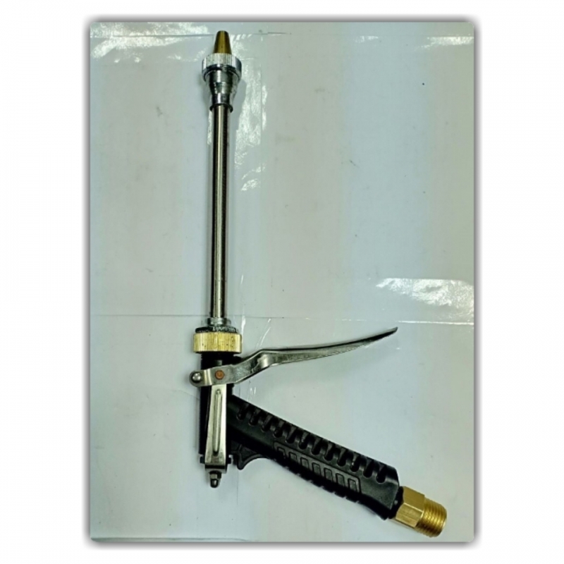 ปืนฉีดน้ำแรงดัน ก้านยาว เปลี่ยนหัวได้ ปืนฉีดน้ำแรงดัน ก้านยาว เปลี่ยนหัวได้