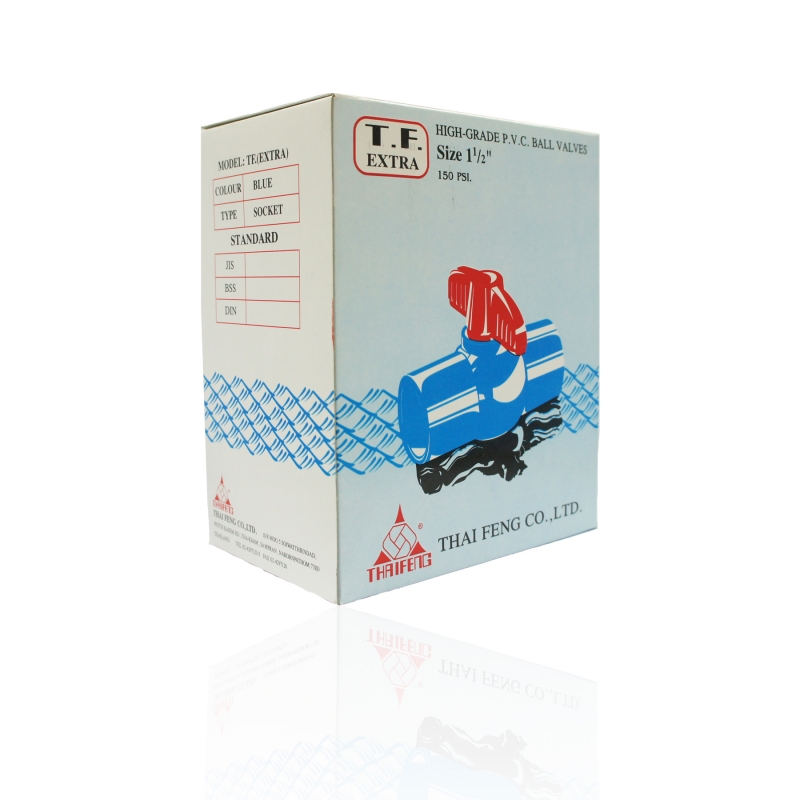 บอลวาล์ว สวมต่อ รุ่นไทยเฟิง T.F. EXTRA Size 1/2\ บอลวาล์ว สวมต่อ รุ่นไทยเฟิง T.F. EXTRA Size 1/2\