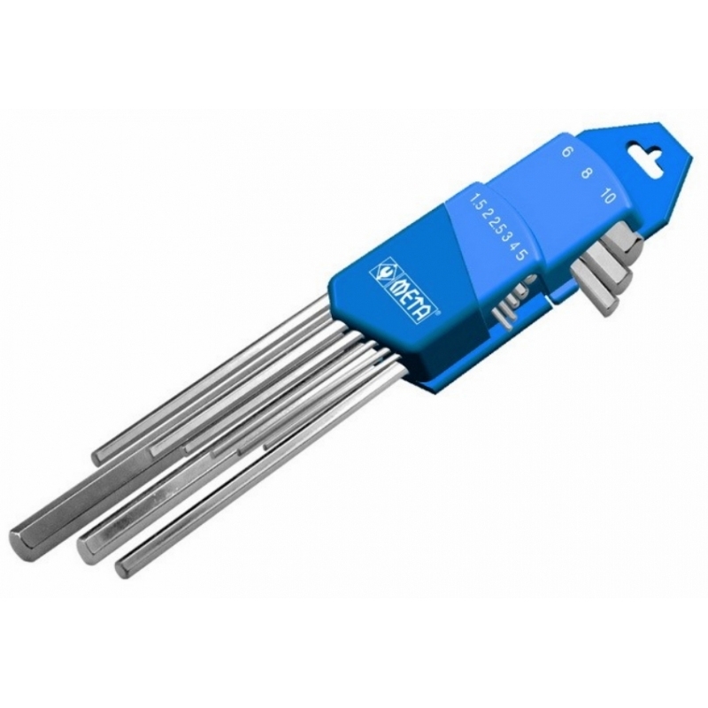 กุญแจหกเหลี่ยม คุณภาพสูง 9ตช. No.EX-11-1 กุญแจหกเหลี่ยม คุณภาพสูง 9ตช. No.EX-11-1