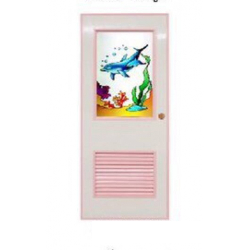 ชุดบานประตู PVC TOP รุ่น FANCY SMART รุ่นFS041 สีครีม ชมพู ปลาโลมาคู่ บานเกร็ดล่าง ราคา ครบชุด มี3ขน ชุดบานประตู PVC TOP รุ่น FANCY SMART รุ่นFS041 สีครีม ชมพู ปลาโลมาคู่ บานเกร็ดล่าง ราคา ครบชุด มี3ขน