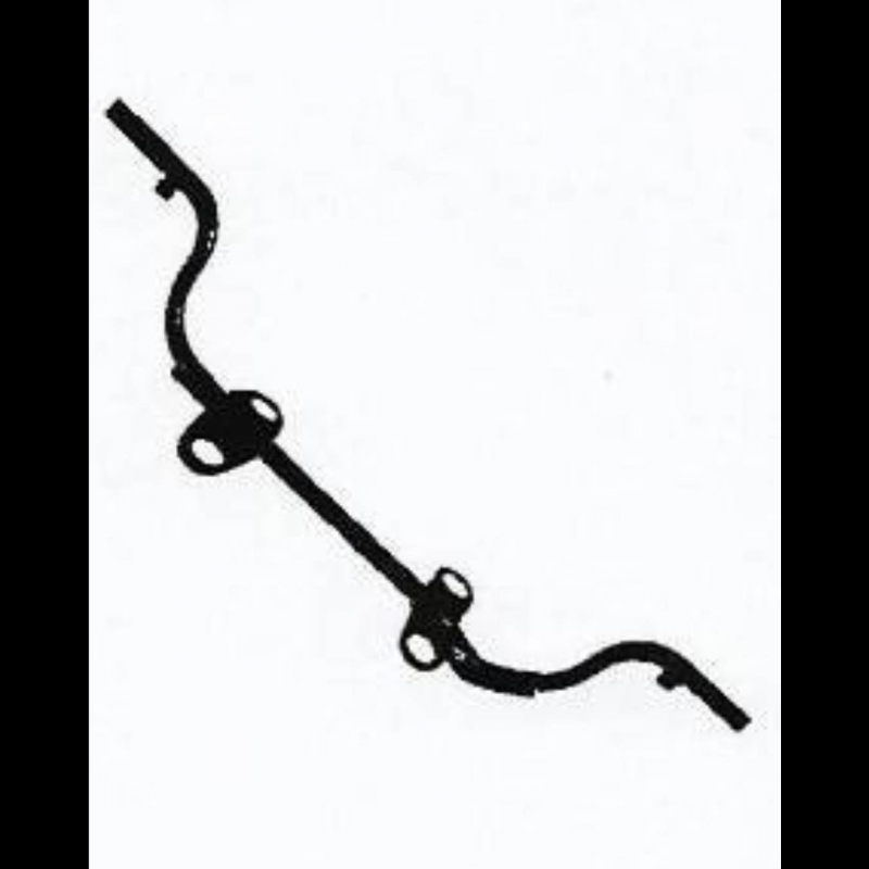เหล็กพักเท้าหน้า (สีดำ) FRONT FOOTREST BAR HONDA เหล็กพักเท้าหน้า (สีดำ) FRONT FOOTREST BAR HONDA