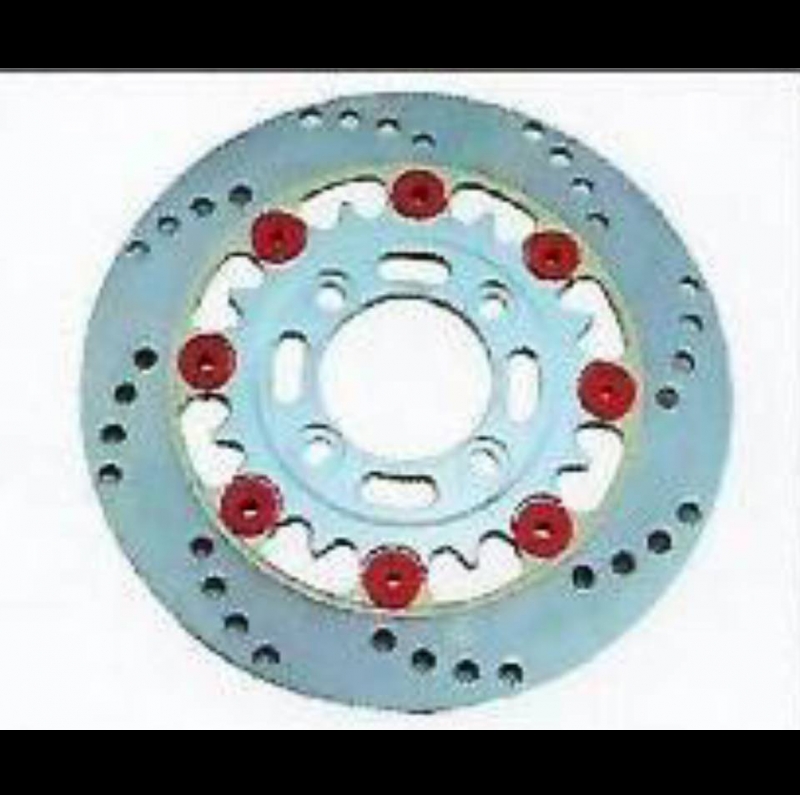 จานดิสเบรค KW 8 หมุด JDB-K53 รุ่น PCX MSX WAVE-110 I 220 MM ไส้สีเทา หมุดแดง จานดิสเบรค KW 8 หมุด JDB-K53 รุ่น PCX MSX WAVE-110 I 220 MM ไส้สีเทา หมุดแดง