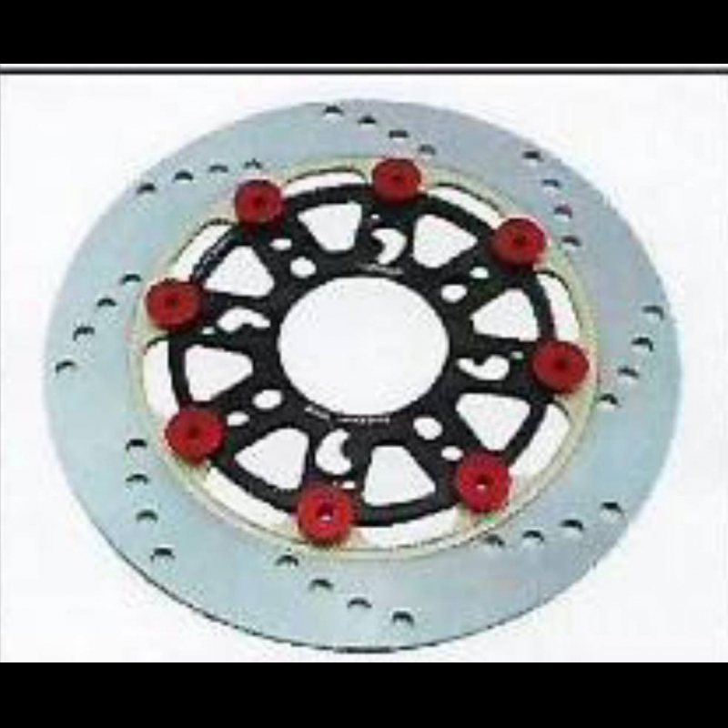 จานดิสเบรค KW 8 หมุด JDB-K62 รุ่น PCX  MSX WAVE-110 I 220 MM ไส้สีน้ำเงิน หมุดแดง จานดิสเบรค KW 8 หมุด JDB-K62 รุ่น PCX  MSX WAVE-110 I 220 MM ไส้สีน้ำเงิน หมุดแดง