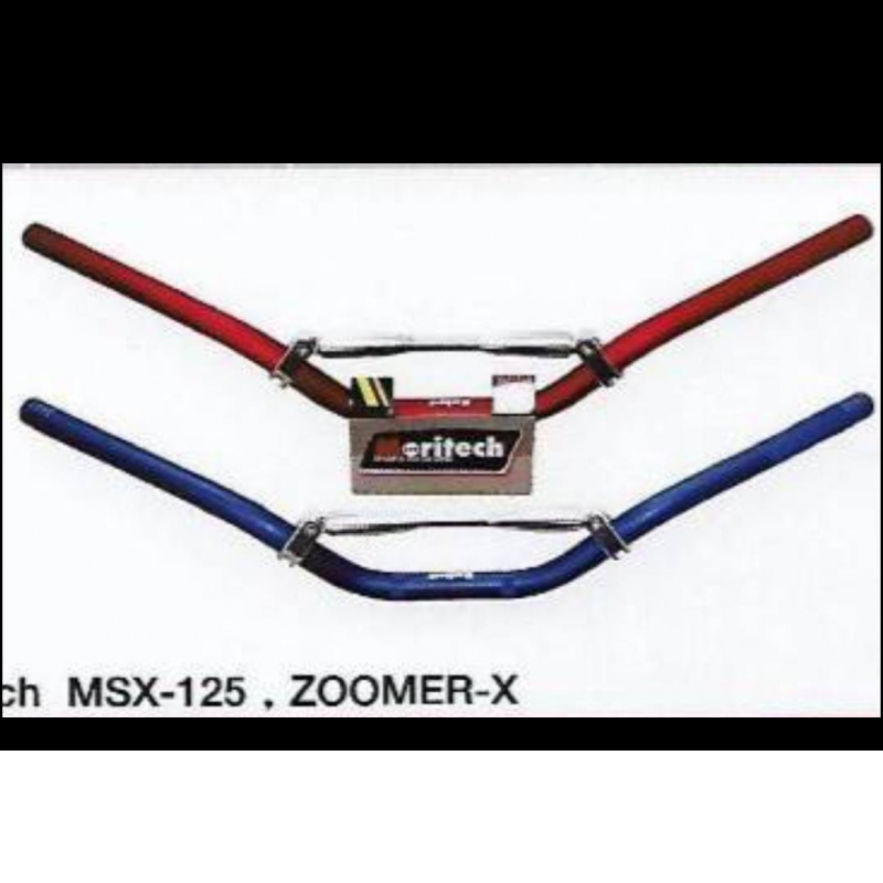 แฮนต์บาร์ #5 อลูมีเนียม + คานแฮนด์ ทรงต่ำ Moritech MSX-125 , ZOOMER-X ทอง / แดง / เงิน / คำ / น้ำเงิ แฮนต์บาร์ #5 อลูมีเนียม + คานแฮนด์ ทรงต่ำ Moritech MSX-125 , ZOOMER-X ทอง / แดง / เงิน / คำ / น้ำเงิ