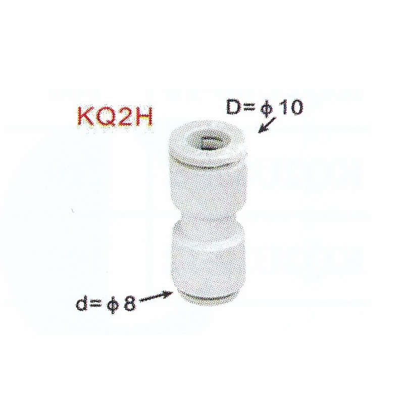 Fitting KQ2H เสียบสายลมตรง2ทาง ลด Fitting KQ2H เสียบสายลมตรง2ทาง ลด