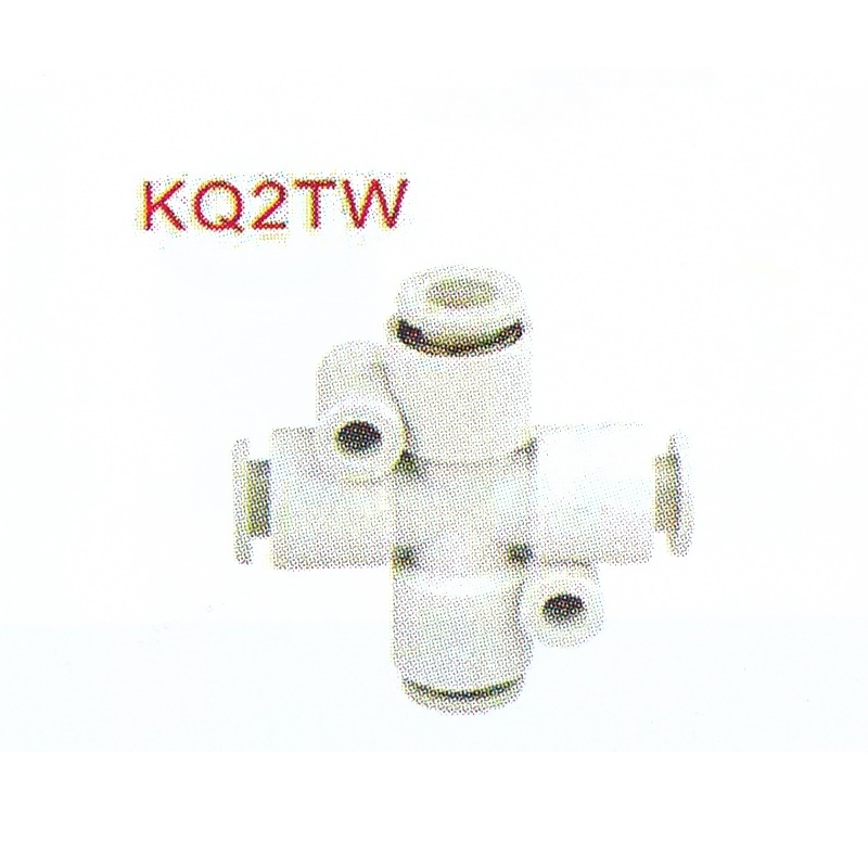 Fitting KQ2TW เสียบสายลม4ทาง Fitting KQ2TW เสียบสายลม4ทาง