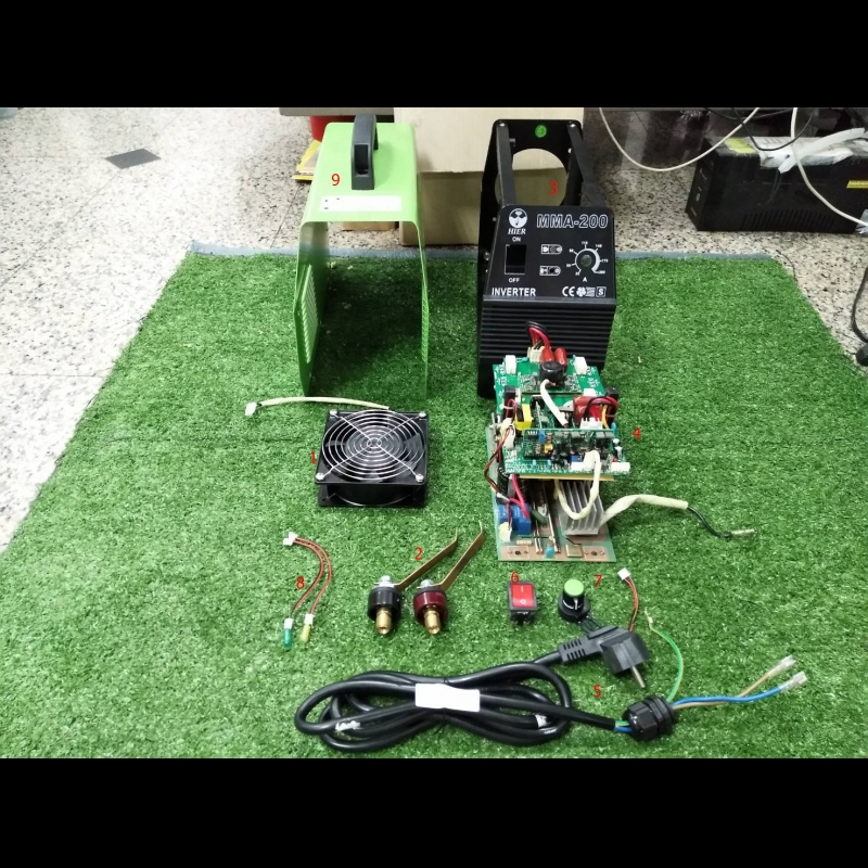 อะไหล่ตู้เชื่อม Inverter ตู้เชื่อมไฟฟ้า เครื่องเชื่อม MMA-200 Hier รุ่นเต็ม อะไหล่ตู้เชื่อม Inverter ตู้เชื่อมไฟฟ้า เครื่องเชื่อม MMA-200 Hier รุ่นเต็ม