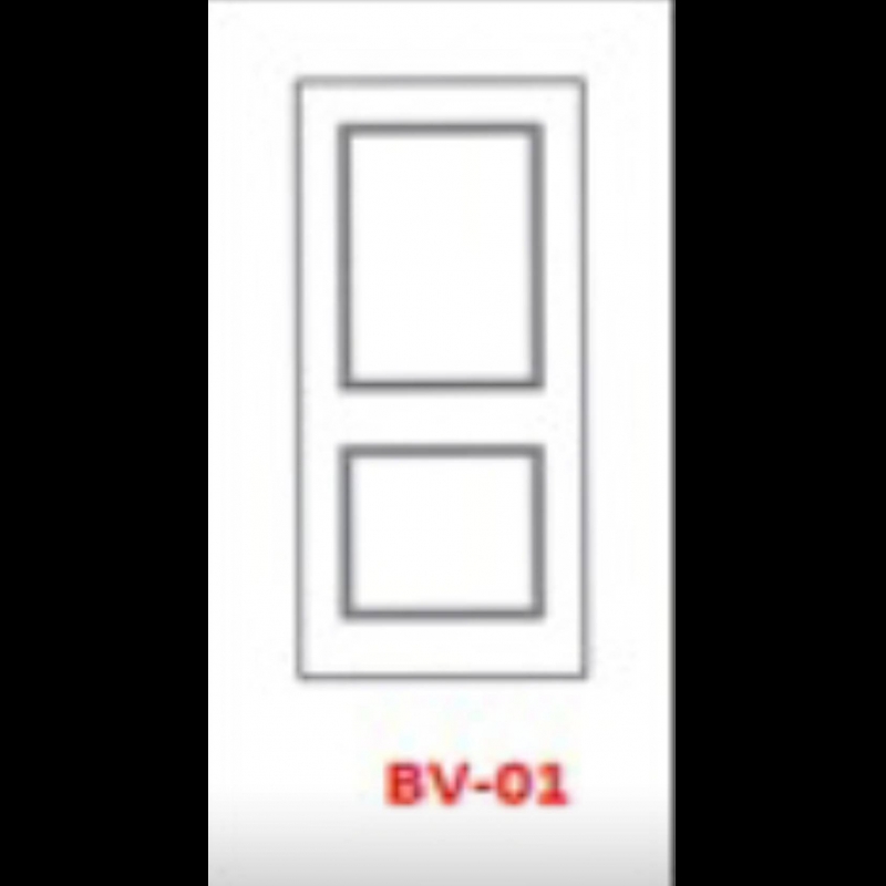 ชุดบานประตู UPVC BRAVO ลูกฝักและบานเจาะเกล็ดระบาย BV-01 TOP DIAMOND FINGER  ชุดบานประตู UPVC BRAVO ลูกฝักและบานเจาะเกล็ดระบาย BV-01 TOP DIAMOND FINGER