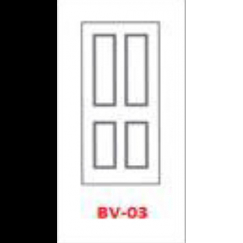 ชุดบานประตู UPVC BRAVO ลูกฝักและบานเจาะเกล็ดระบาย BV-03 TOP DIAMOND FINGER  ชุดบานประตู UPVC BRAVO ลูกฝักและบานเจาะเกล็ดระบาย BV-03 TOP DIAMOND FINGER