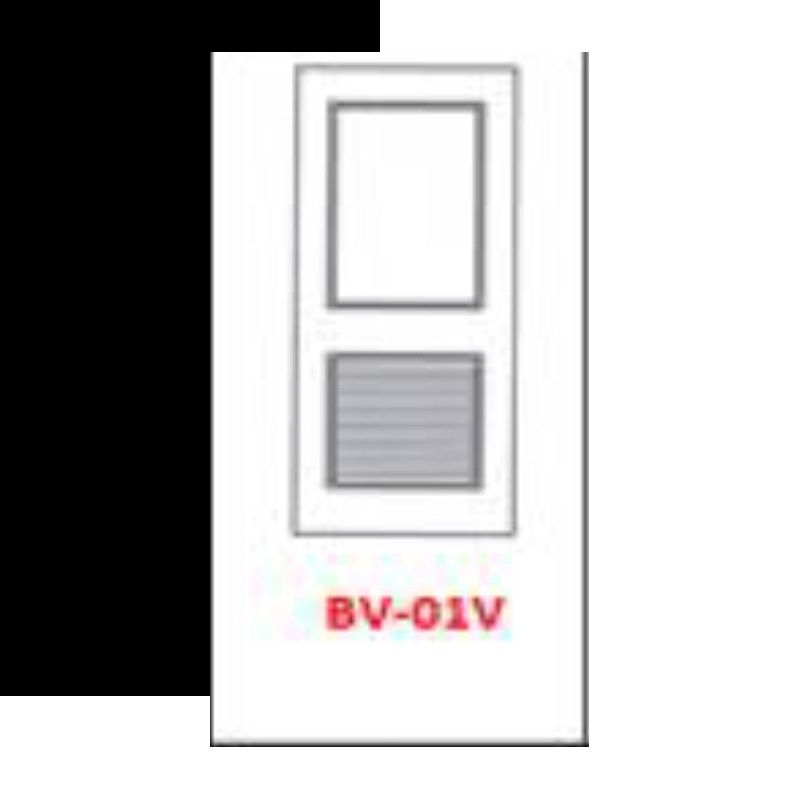 ชุดบานประตู UPVC BRAVO ลูกฝักและบานเจาะเกล็ดระบาย BV-01 V TOP DIAMOND FINGER ชุดบานประตู UPVC BRAVO ลูกฝักและบานเจาะเกล็ดระบาย BV-01 V TOP DIAMOND FINGER