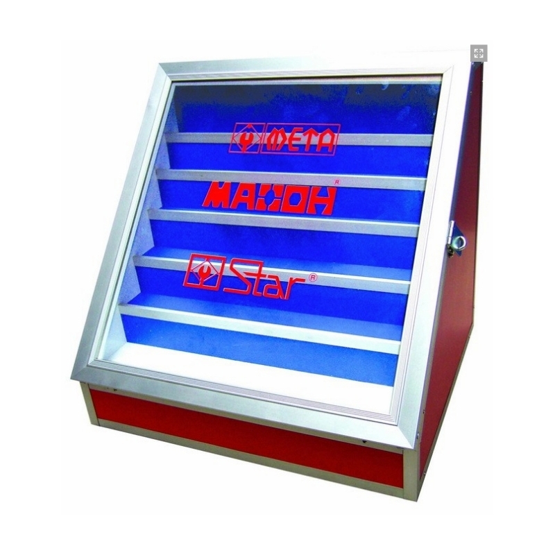 ลูกบล็อค ชุดตู้ (6,12 เหลี่ยม) ขนาด 8 mm-32 mm พร้อมตู้โชว์ ลูกบล็อค ชุดตู้ (6,12 เหลี่ยม) ขนาด 8 mm-32 mm พร้อมตู้โชว์