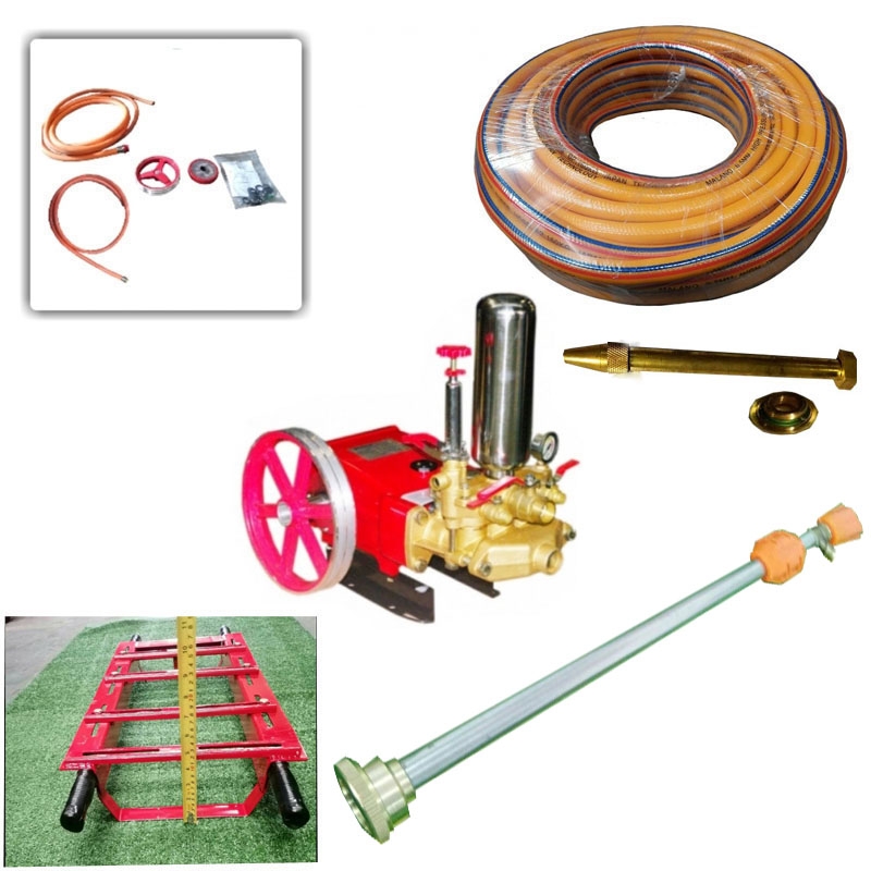 ปั๊มสามสูบ 1-1/4 (1.2นิ้ว) นิ้ว HIER-80A อุปกรณ์อะไหล่ชุดซ่อมครบ แถมแท่นพ่นยาหนา 2 นิ้ว สายพ่นยา5ชั้ ปั๊มสามสูบ 1-1/4 (1.2นิ้ว) นิ้ว HIER-80A อุปกรณ์อะไหล่ชุดซ่อมครบ แถมแท่นพ่นยาหนา 2 นิ้ว สายพ่นยา5ชั้