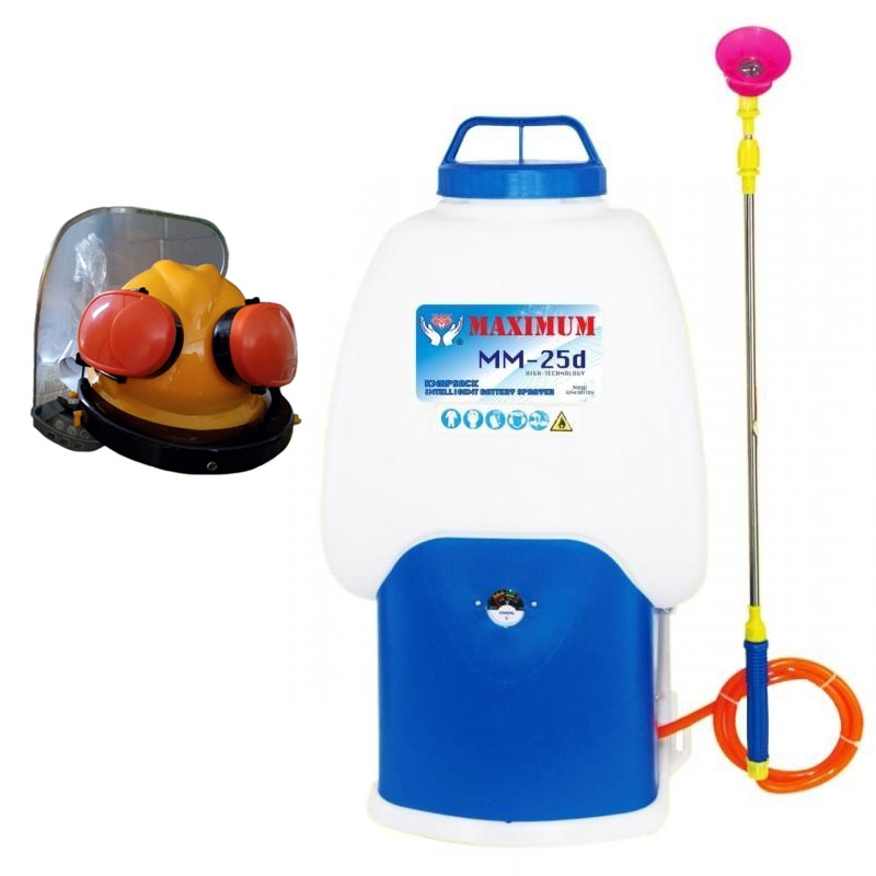 เครื่องพ่นยา แบตเตอรี่ 25ลิตร รุ่น 808 แบต 12 แอมป์ ปั๊มใหญ่พิเศษ ระบบอัตโนมัติ พ่นไกล แถมหมวกนิรภัย เครื่องพ่นยา แบตเตอรี่ 25ลิตร รุ่น 808 แบต 12 แอมป์ ปั๊มใหญ่พิเศษ ระบบอัตโนมัติ พ่นไกล แถมหมวกนิรภัย
