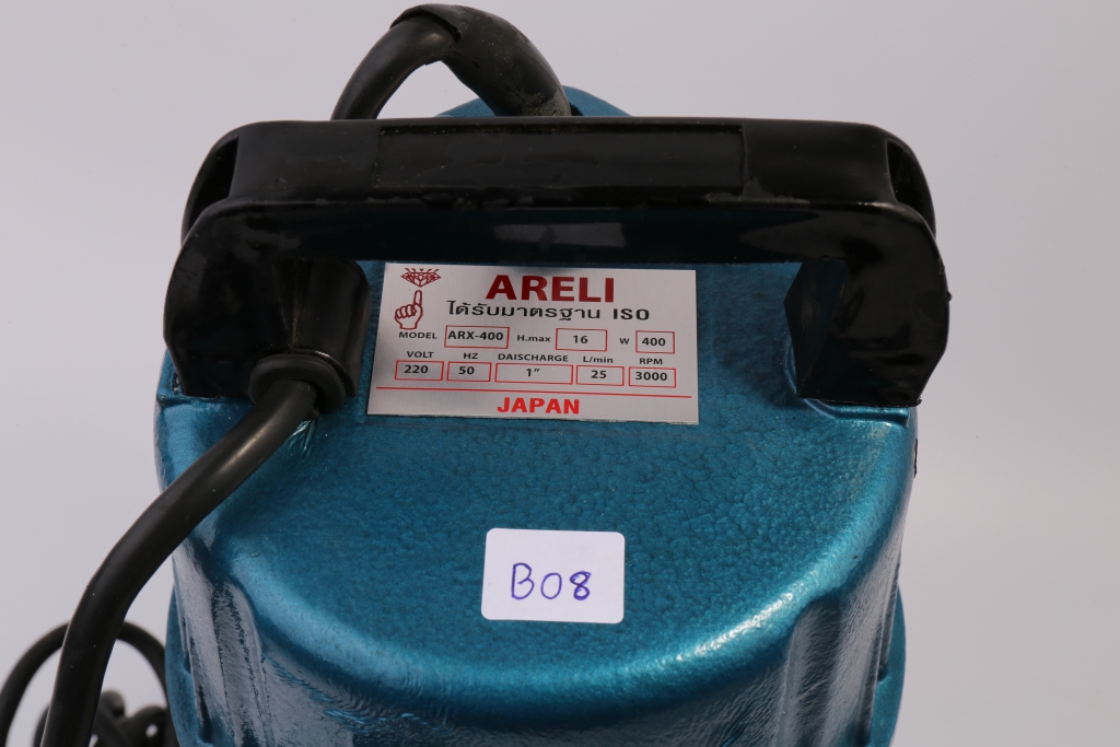 ปั๊มแช่มิเนียม 1 นิ้ว B08 ปั๊มแช่มิเนียม 1 นิ้ว B08