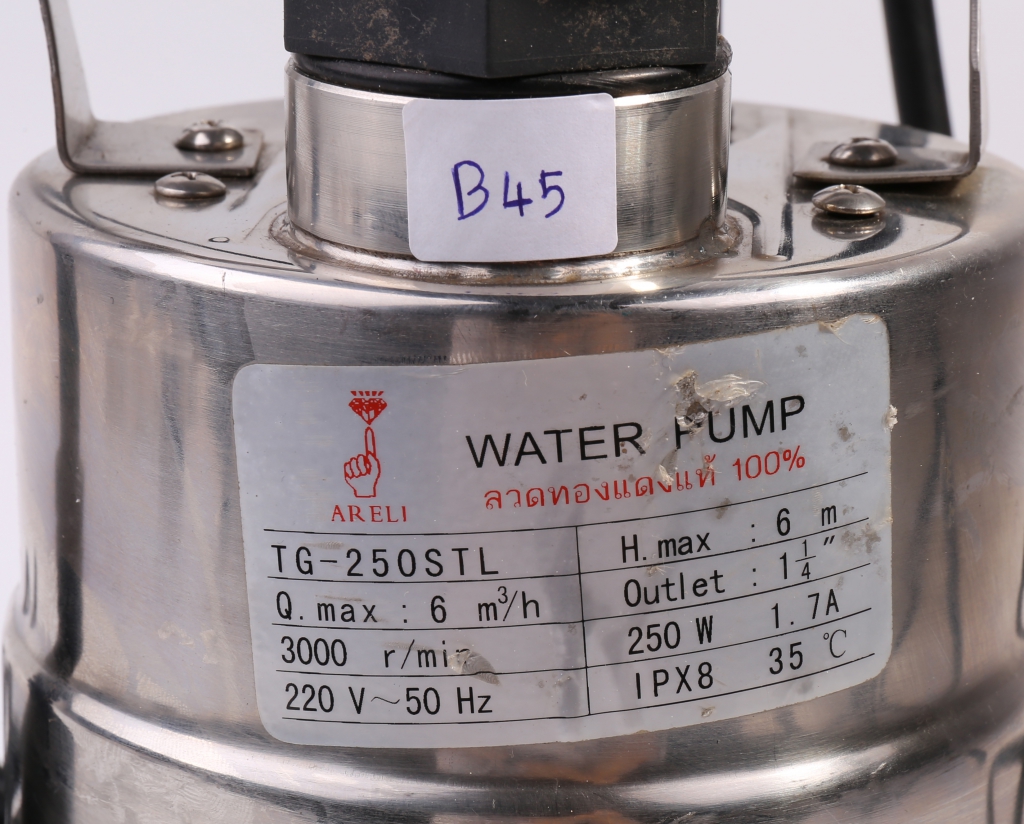 ปั๊มแช่ STL 1(TG-250) B45 ปั๊มแช่ STL 1(TG-250) B45