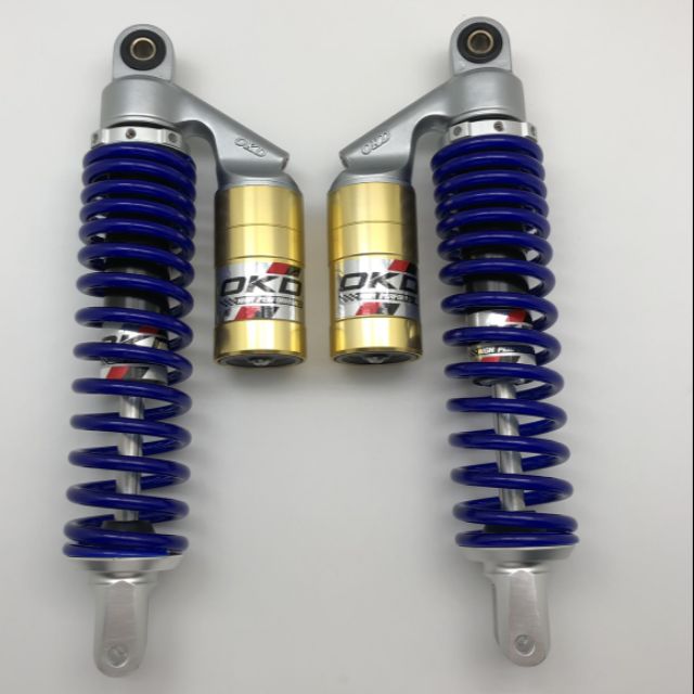 โช๊ค gas AEROX REVO น้ำเงิน โช๊ค gas AEROX REVO น้ำเงิน