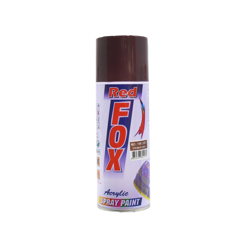 สีสเปรย์ เรดฟอกซ์ #168/267 สีแดงPRIMER สีสเปรย์ เรดฟอกซ์ #168/267 สีแดงPRIMER