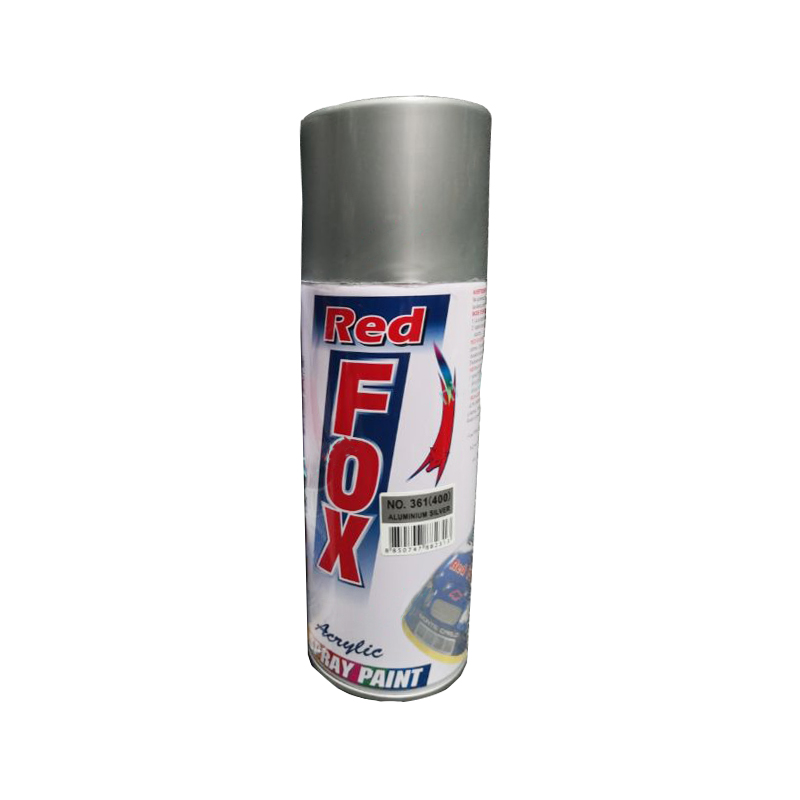 สีสเปรย์ เรดฟอกซ์ #361/400 สีเงินอลูมิเนียม สีสเปรย์ เรดฟอกซ์ #361/400 สีเงินอลูมิเนียม