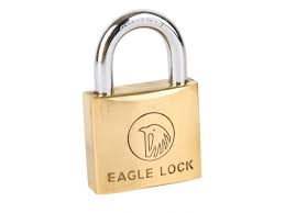 กุญแจทองเหลือง ตรา King Eagle คอสั้น กุญแจทองเหลือง ตรา King Eagle คอสั้น