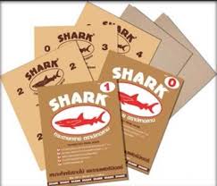 กระดาษทรายขัดไม้ ตรา ปลาฉลาม TOA กระดาษทรายขัดไม้ ตรา ปลาฉลาม TOA