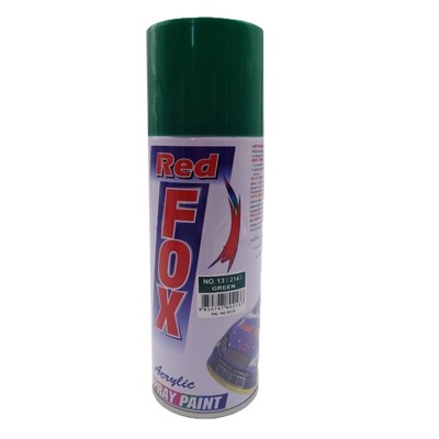 สีสเปรย์ เรดฟอกซ์ #13_214 สีเขียว สีสเปรย์ เรดฟอกซ์ #13_214 สีเขียว