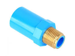 ข้อต่อPVC เกียวนอกทองเหลือง ข้อต่อPVC เกียวนอกทองเหลือง