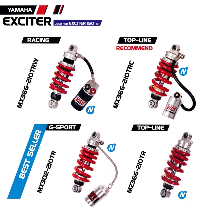 โช๊ค Exciter 150 '15 โช๊ค Exciter 150 '15
