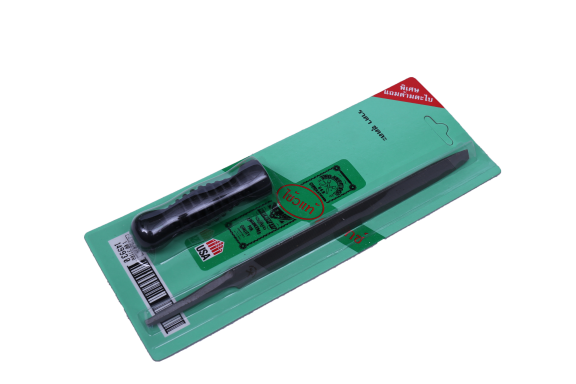 ตะไบเสามหลี่ยมขวานไขว้แท้ (อัดแผง)TWOAXE ราคา ต่อ 1 โหล