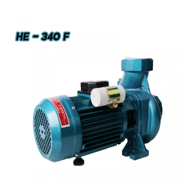 ปั๊มหอยโข่ง 3x4HP HE-340F HIERสีฟ้า และอะไหล่
