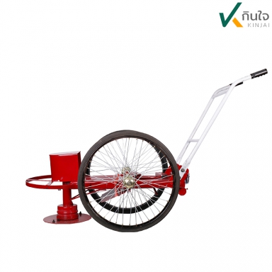รถตัดหญ้า K-220 เพลาเหลี่ยม + ล้อตัน รุ่น 2 ล้อ รวมอุปกรณ์ 4 รายการ ตลับคันเร่ง สายเร่ง พู่เล่ย์