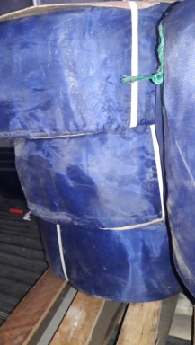 สายส่งน้ำ 8นิ้ว KAMUYA ยาว 30 เมตร เสริมผ้าใบเคลือบ 2ชั้น