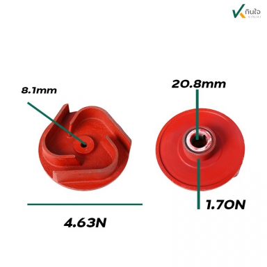 อะไหล่ปั๊มชนเครื่อง 2นิ้ว จีน (เฉพาะ ใบพัด) BRAND DIAMOND FINGER (นิ้วเพชร) รับประกันคุณภาพ