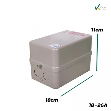 แม๊กเนติก+กล่อง HITACHI SHS 32T 220V 22A ใช้กับ 5 แรง