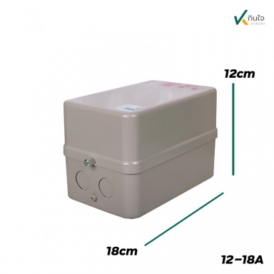 แม๊กเนติก+กล่อง HITACHI SHS 20T 380V 15A ใช้กับ 10 แรง