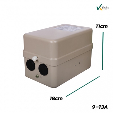 แม๊กเนติก+กล่อง IPG 18B 380V 9-13A ใช้กับ 7.5 แรง