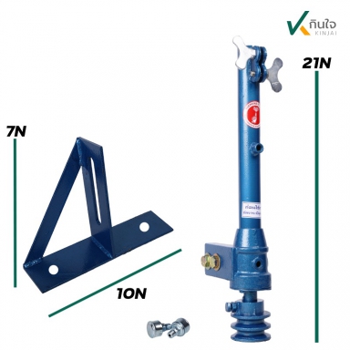 วินทดท่อ พร้อมขา เหล็อกหล่อ ตัวยาว BRAND DIAMOND FINGER (นิ้วเพชร) รับประกันคุณภาพ สินค้าผลิตไทย