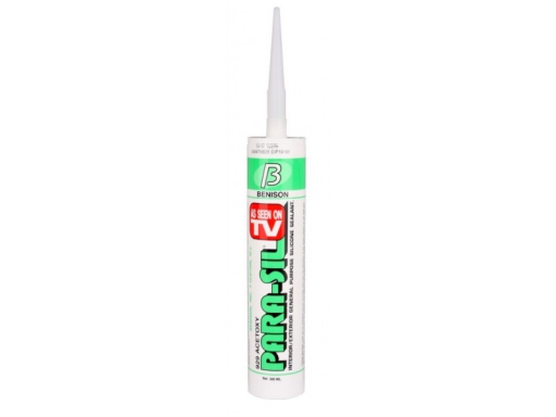 ซิลิโคน พาราซิล TV #929 สีขาว-ดำ-ใส ราคาต่อ 1กล่อง กล่องละ 24 หลอด
