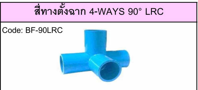 สี่ทางฉาก มิติ13.5 ตามมาตรฐาน มอก. ยีห้อ BF ราคาต่อ 1 กระสอบ