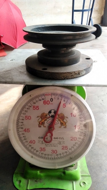 มูเล่ติดเครื่องแปลนใหญ่ ( TH ) 3ร่อง BR 3.5