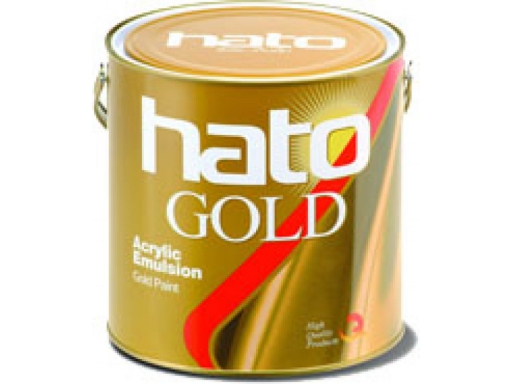 สีทองคำ ตรา HATO สียุโรป # AG-123