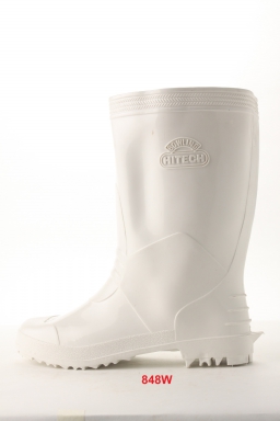 รองเท้าบูท BOWLING HITECH848W 11''.1.5W ขาว 9.5- 11.5 ราคา ต่อ 1โหล