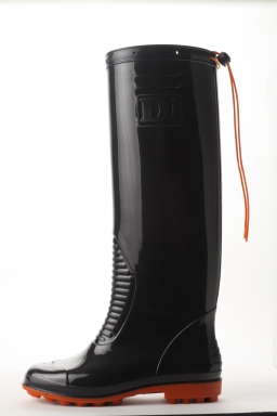 รองเท้าบูท DI ดีไอ รุ่น 1920 SIZE 9.5-12 ดำ/พื้นส้มปุ่ม ราคาต่อ 1 โหล