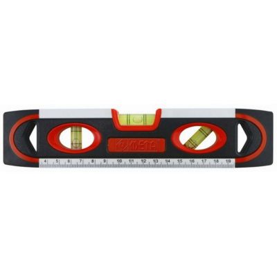 ระดับน้ำอลูมิเนียม ปรอทเดี่ยว มีแม่เหล็ก No.YL-12 ขนาด 9