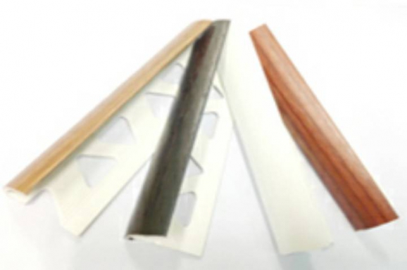 คิ้วกระเบื้องพีวีซี ทีอปลามิเนต ราคาต่อ 1กล่อง