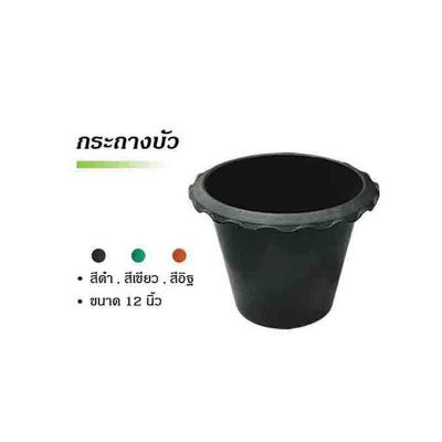 กระถางต้นไม้พลาสติก กระถางบัว ราคา / ใบ