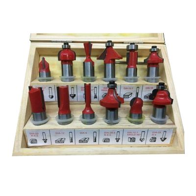 ชุดดอกเราเตอร์ 12 ตช.แกน 1/2’’ #021151