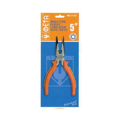 คีมมินิปากแหลมไม่มีฟัน META ขนาด 5