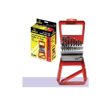 สว่านเจาะเหล็ก MACOH 29ตัวชุด (หุน) ขนาด 1/16