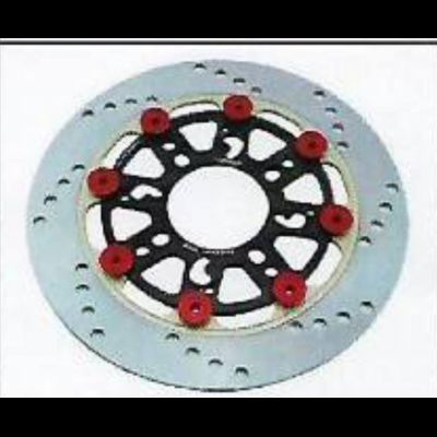 จานดิสเบรค KW 8 หมุด JDB-K62 รุ่น PCX MSX WAVE-110 I 220 MM ไส้สีน้ำเงิน หมุดแดง